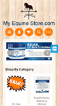Mobile Screenshot of myequinestore.com